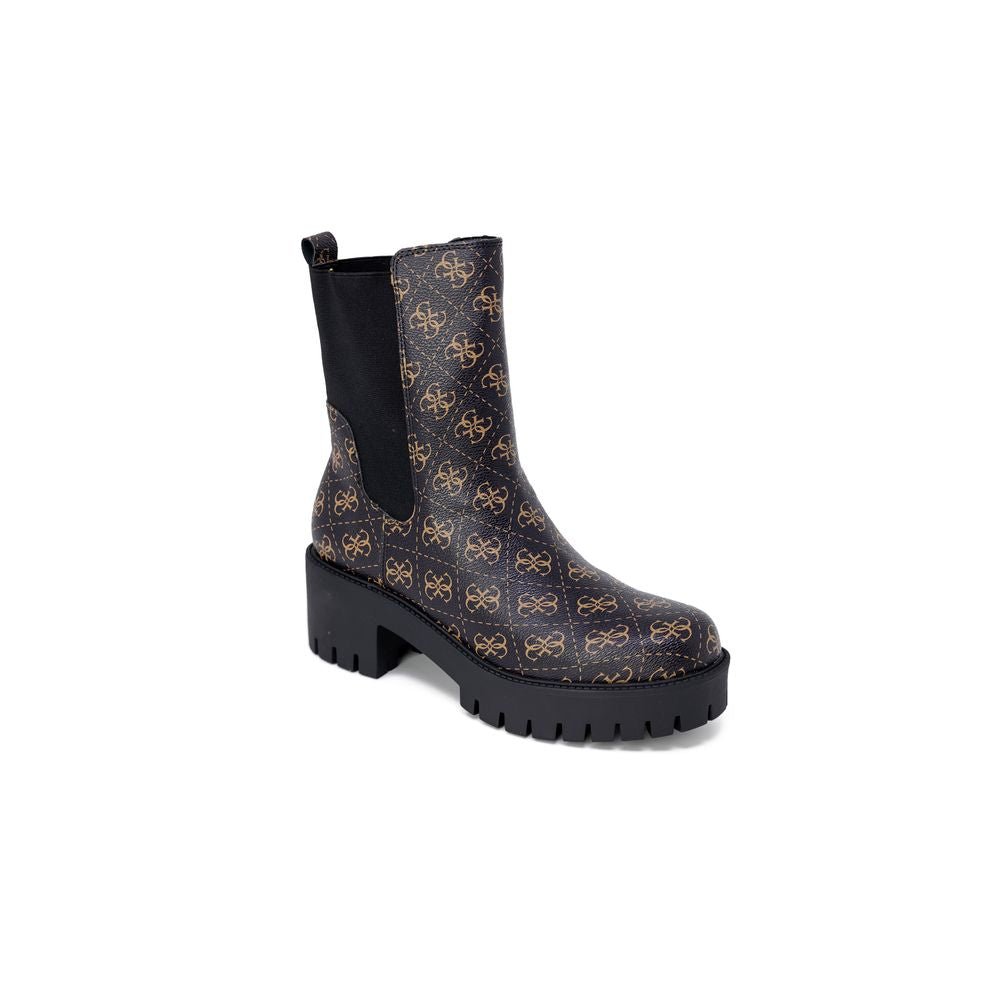 Guess Black Leather Ankle - SMARTMARTNZ