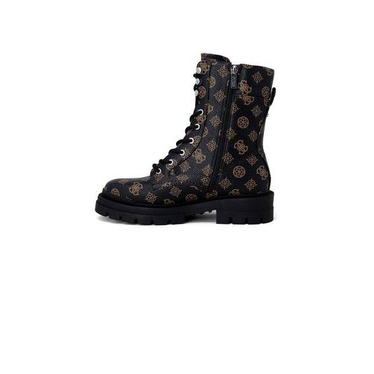 Guess Brown Artificial Leather Boot - SMARTMARTNZ