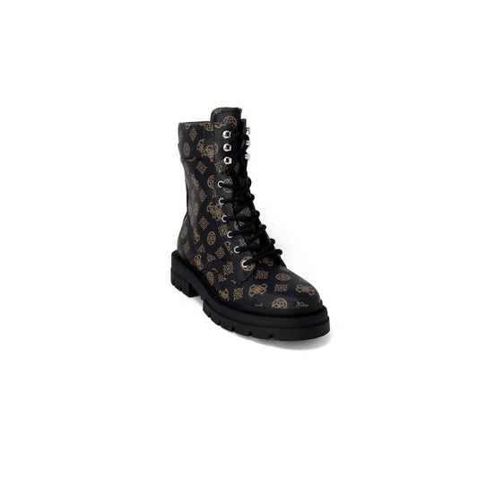 Guess Brown Artificial Leather Boot - SMARTMARTNZ