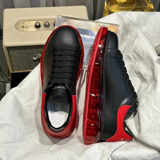Handcrafted Leather Platform Sneakers – Unisex Casual Trainers | Original Flat Loafers for Men’s Footwear - SMARTMARTNZ