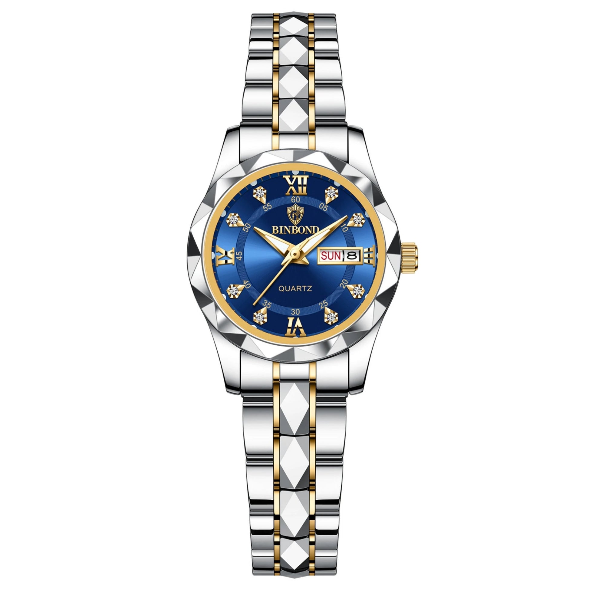 Hannah Martin Couple Watches – 2pcs/set Luxury Stainless Steel Waterproof Quartz Watches for Men & Women | Romantic Gift Set - SMARTMARTNZ