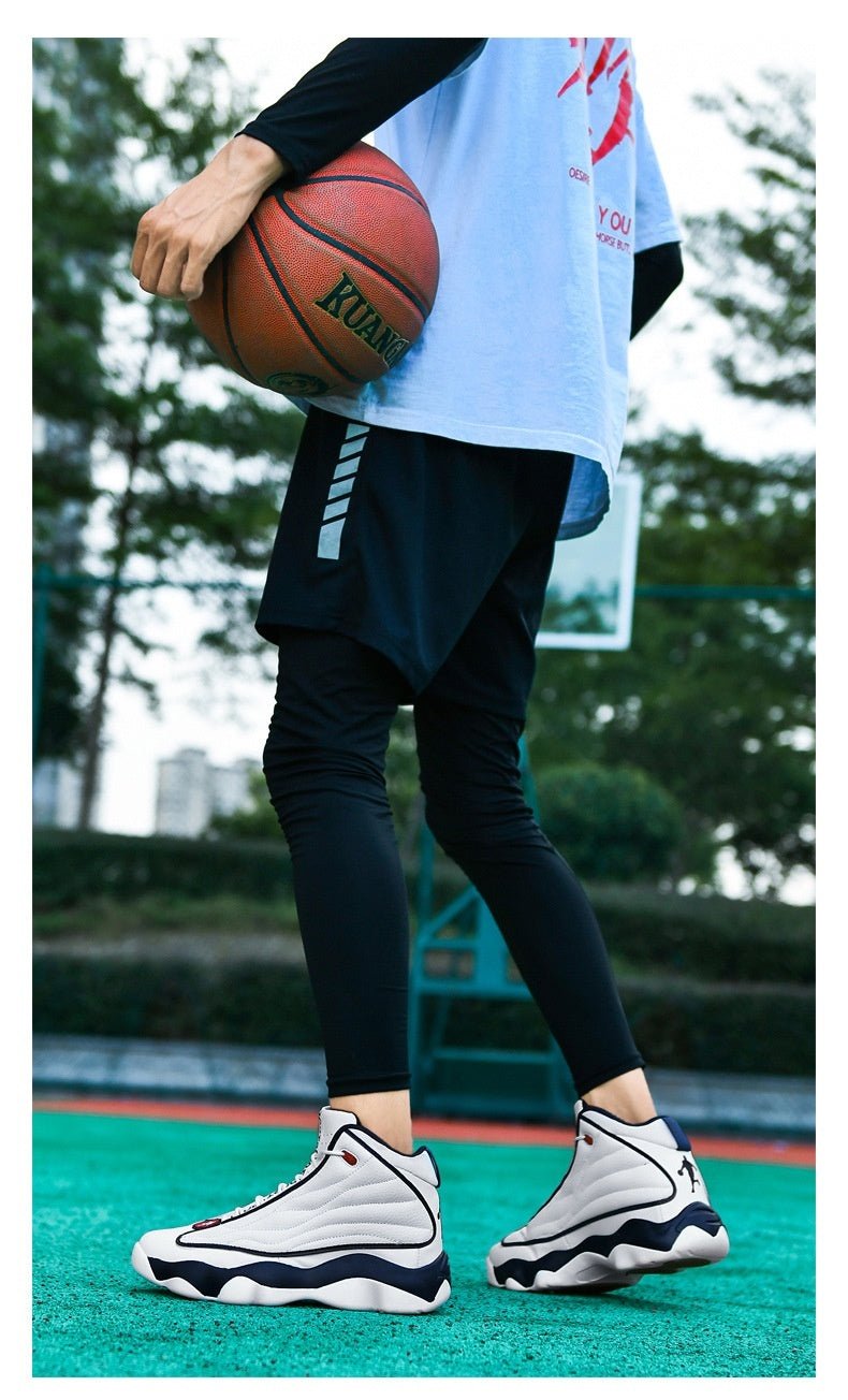 High - Top Fashion Basketball Shoes – Thick Bottom & Trendy - SMARTMARTNZ