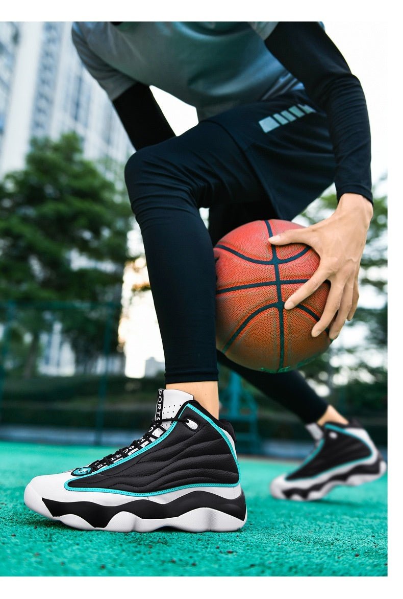 High - Top Fashion Basketball Shoes – Thick Bottom & Trendy - SMARTMARTNZ
