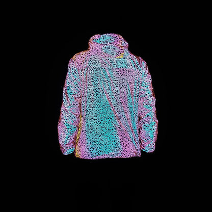 Hooded Men’s Sports Jacket – Laser Night Vision Shell for Outdoor Action - SMARTMARTNZ