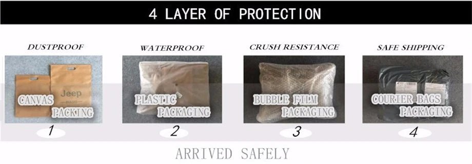 JEEP BULUO Multi - function Business Handbags Men New Man's Shoulder Bag Large Capacity Leather Messenger Bag Crossbody Big Brand - SMARTMARTNZ