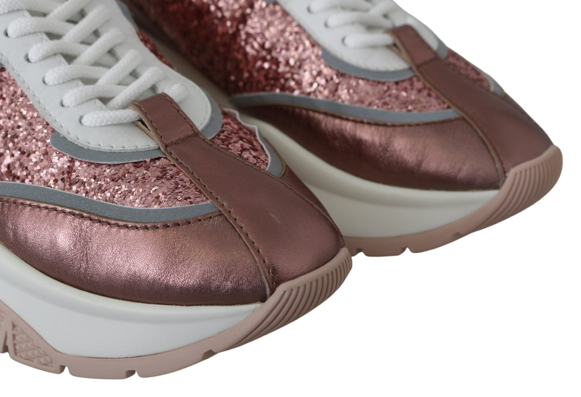 Jimmy Choo Candyfloss Glitter Sneaker Euphoria - SMARTMARTNZ