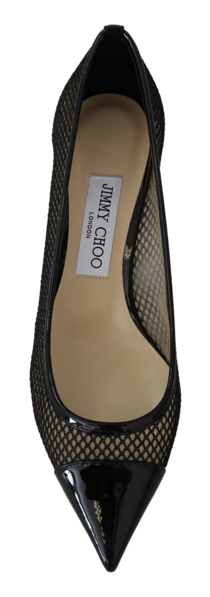 Jimmy Choo Chic Patent Mesh Pointed Pumps - SMARTMARTNZ
