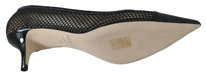 Jimmy Choo Chic Patent Mesh Pointed Pumps - SMARTMARTNZ
