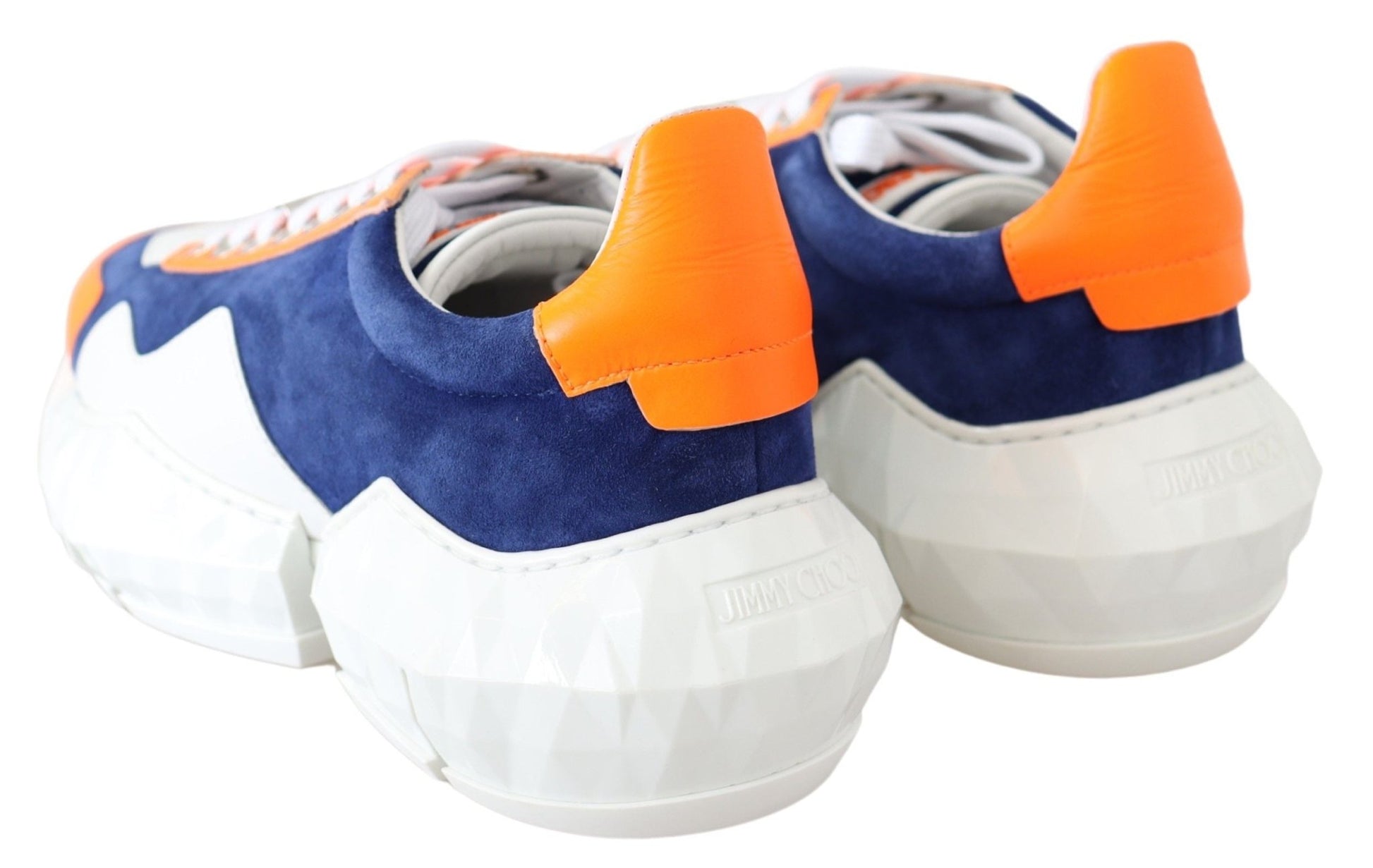 Jimmy Choo Electric Elegance Leather Mix Sneakers - SMARTMARTNZ