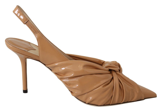 Jimmy Choo Elegant Pointed Toe Leather Pumps - SMARTMARTNZ