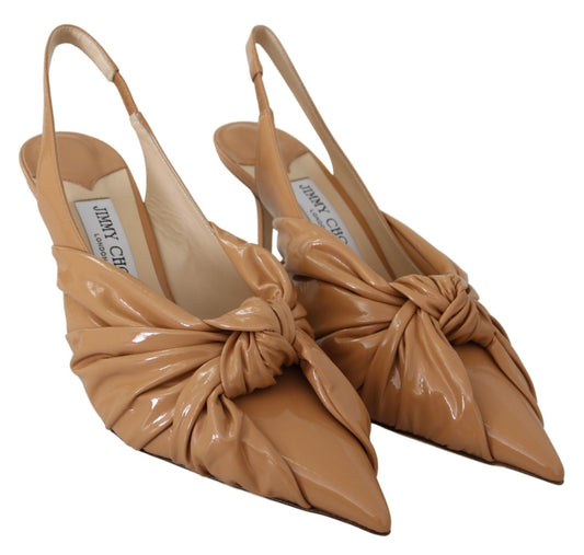 Jimmy Choo Elegant Pointed Toe Leather Pumps - SMARTMARTNZ