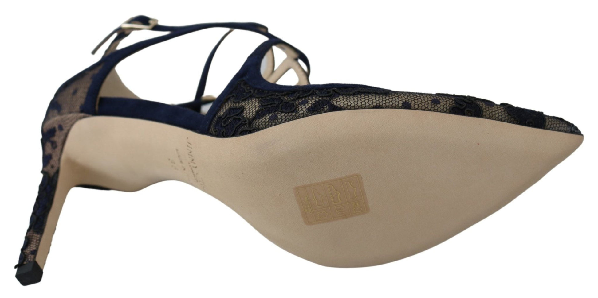 Jimmy Choo Navy Lancer Leather Pumps Elegance Unleashed - SMARTMARTNZ