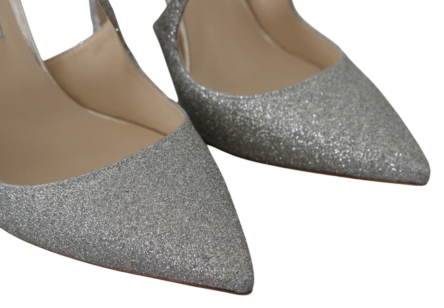 Jimmy Choo Platinum Ice Lancer Leather Pumps - Elegance Refined - SMARTMARTNZ