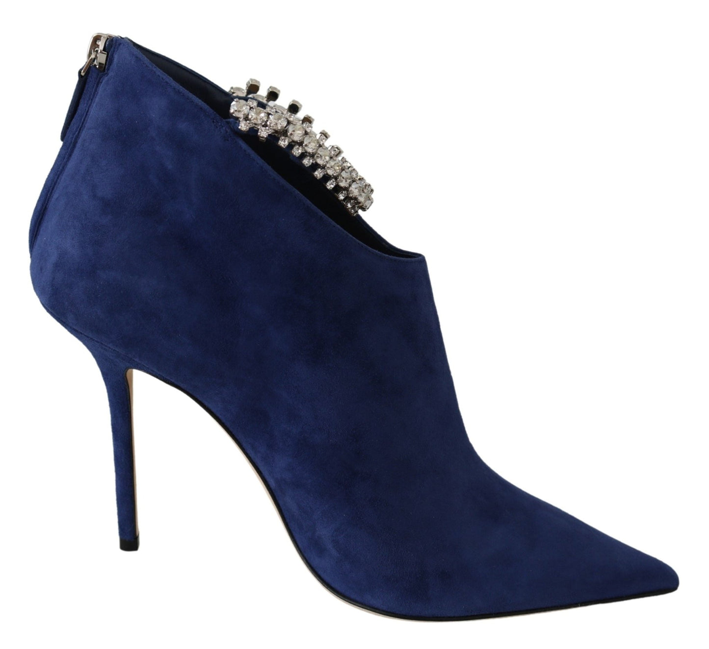 Jimmy Choo Pop Blue Crystal - Strap Heeled Boots - SMARTMARTNZ