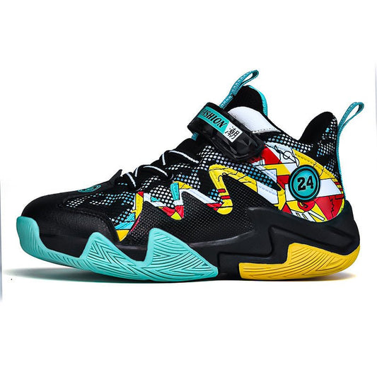 Kids’ Basketball Sneakers – Breathable Mesh & Durable Grip for Active Play - SMARTMARTNZ