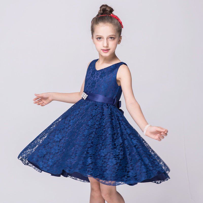 Kids Girls Lace Costume Dress Perfect for Parties, Events & Special Occasions - SMARTMARTNZ