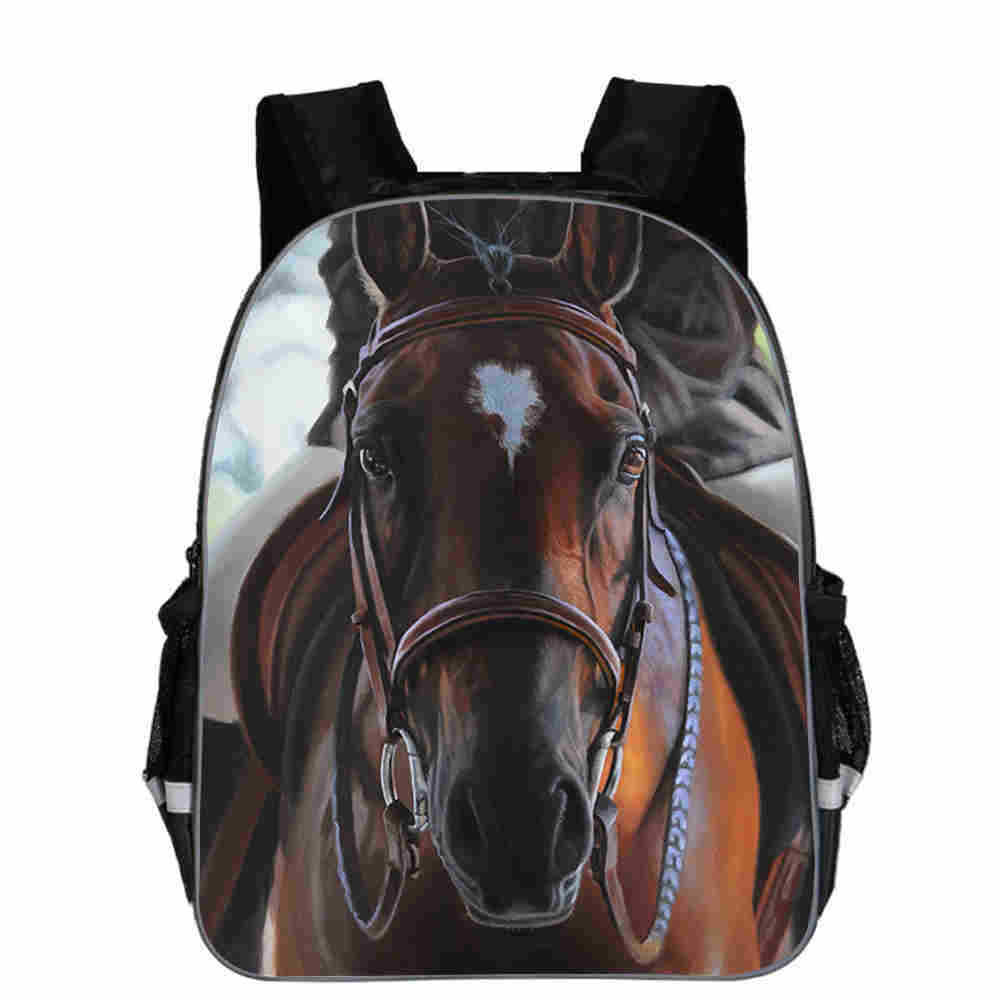Kids’ Horse Cartoon School Backpack – Fun & Lightweight - SMARTMARTNZ