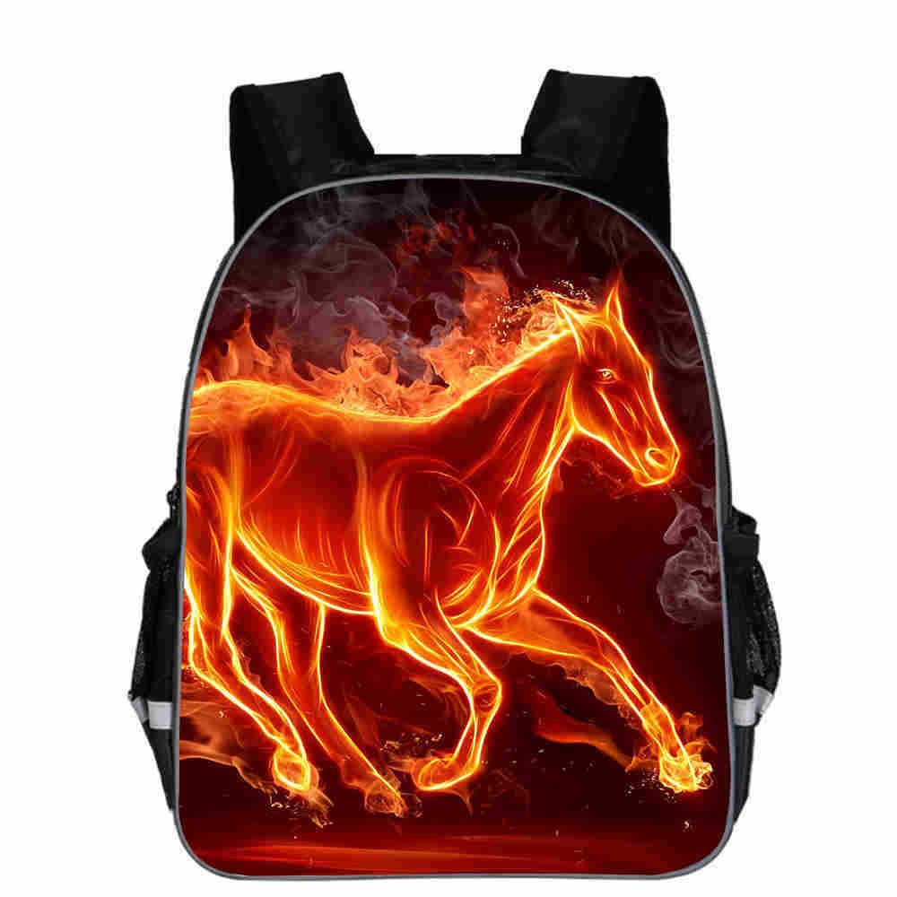 Kids’ Horse Cartoon School Backpack – Fun & Lightweight - SMARTMARTNZ