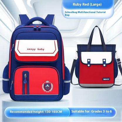 Kids’ Spine Protector School Backpack – Water - Repellent & Spacious - SMARTMARTNZ