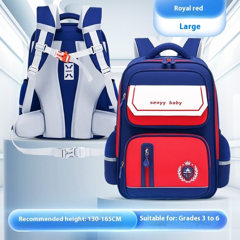 Kids’ Spine Protector School Backpack – Water - Repellent & Spacious - SMARTMARTNZ