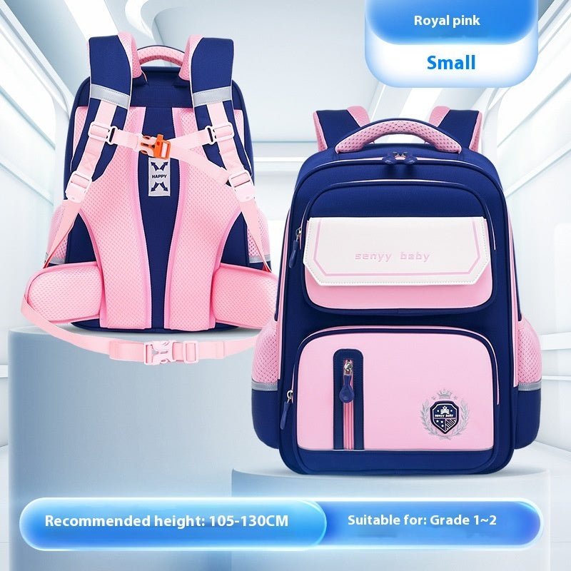 Kids’ Spine Protector School Backpack – Water - Repellent & Spacious - SMARTMARTNZ