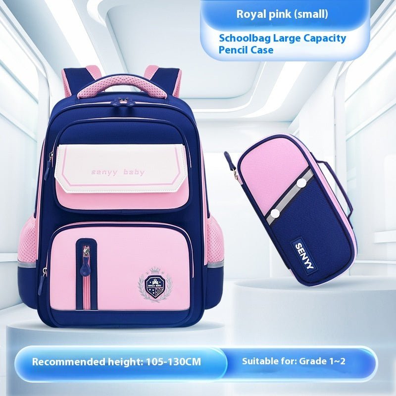 Kids’ Spine Protector School Backpack – Water - Repellent & Spacious - SMARTMARTNZ