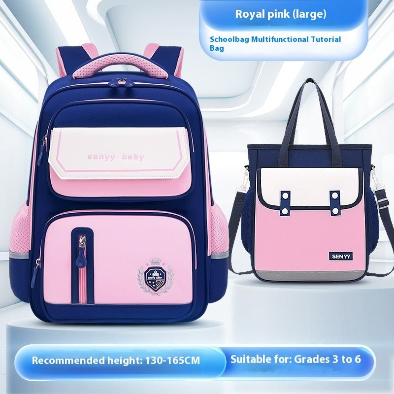 Kids’ Spine Protector School Backpack – Water - Repellent & Spacious - SMARTMARTNZ