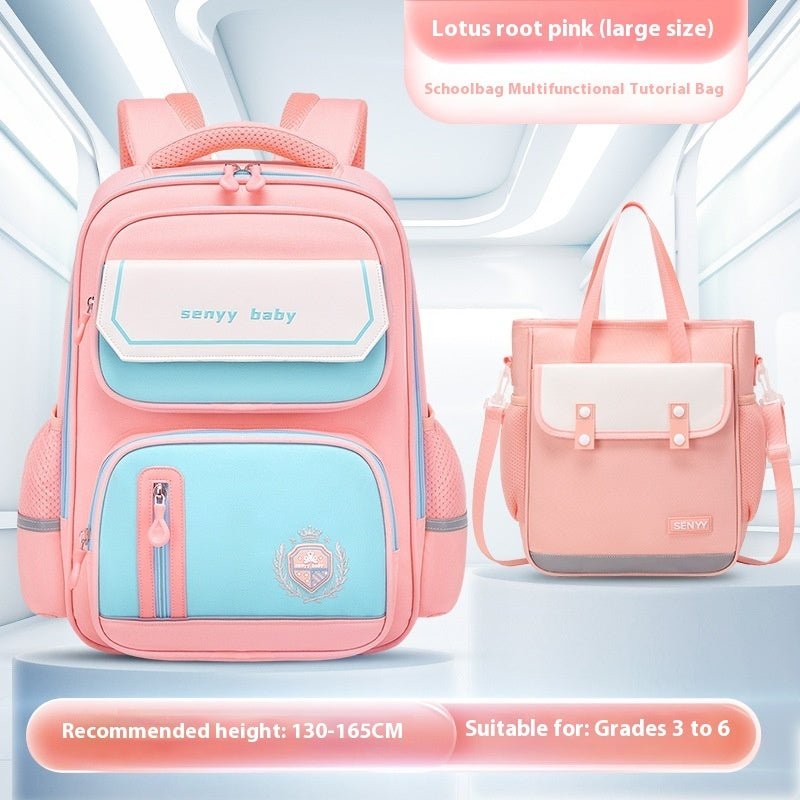 Kids’ Spine Protector School Backpack – Water - Repellent & Spacious - SMARTMARTNZ