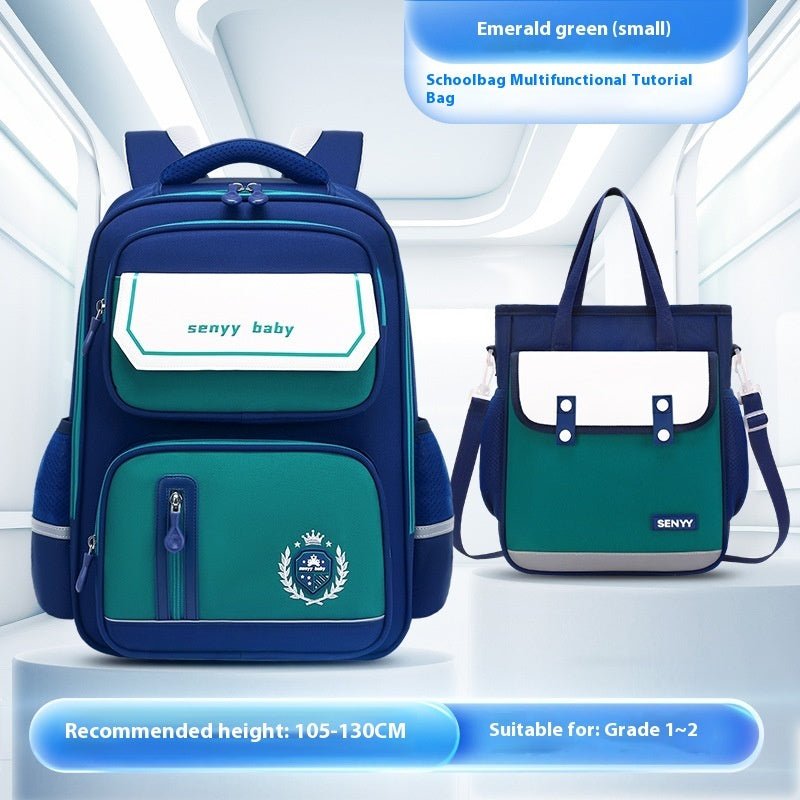 Kids’ Spine Protector School Backpack – Water - Repellent & Spacious - SMARTMARTNZ