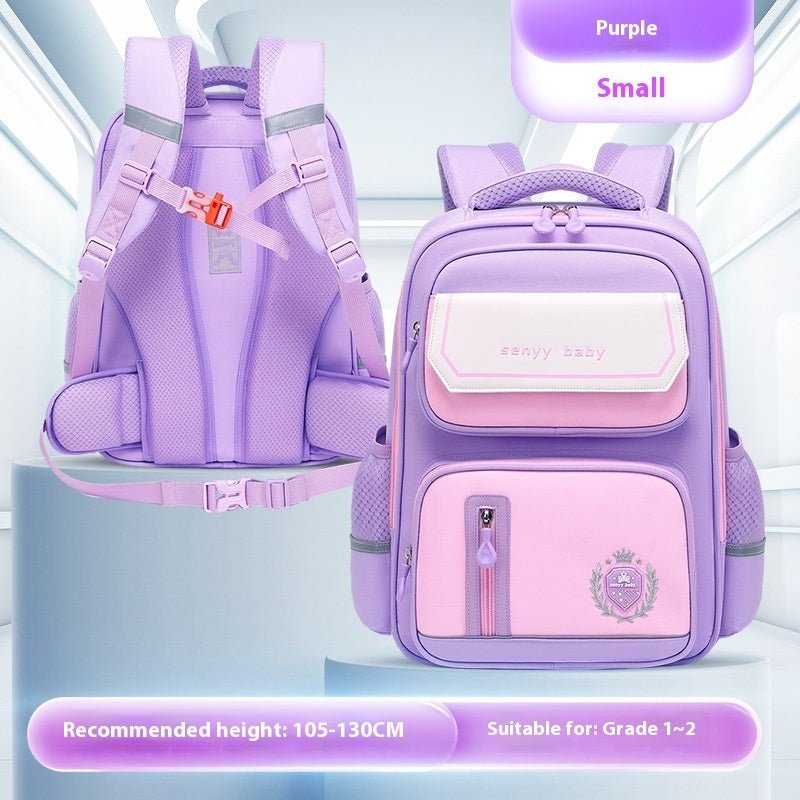 Kids’ Spine Protector School Backpack – Water - Repellent & Spacious - SMARTMARTNZ