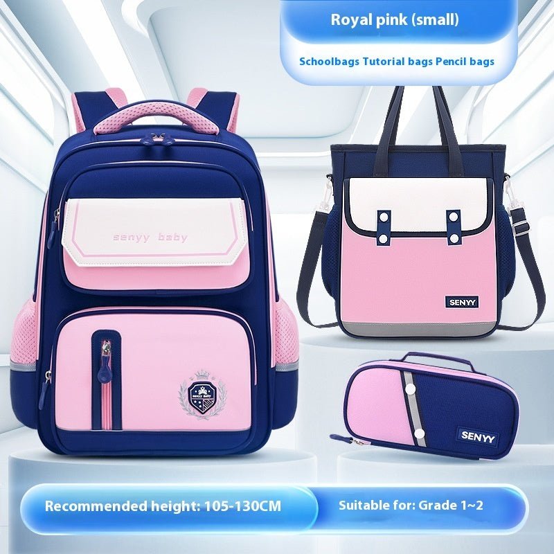 Kids’ Spine Protector School Backpack – Water - Repellent & Spacious - SMARTMARTNZ