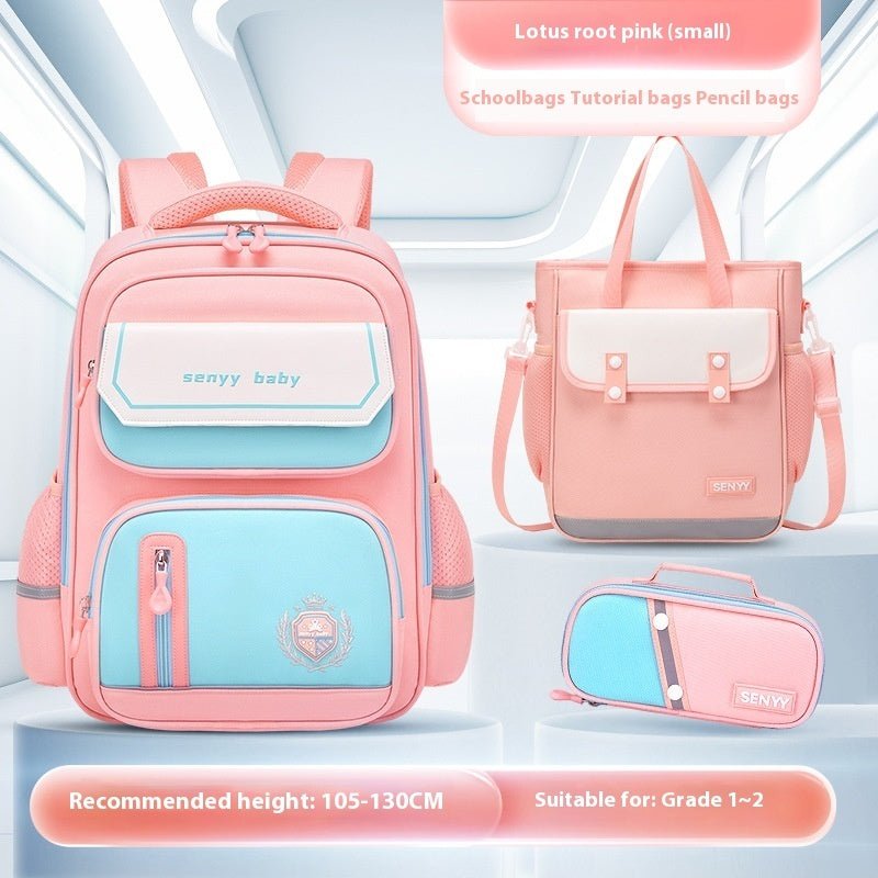 Kids’ Spine Protector School Backpack – Water - Repellent & Spacious - SMARTMARTNZ