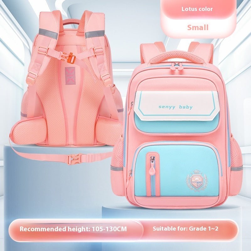 Kids’ Spine Protector School Backpack – Water - Repellent & Spacious - SMARTMARTNZ