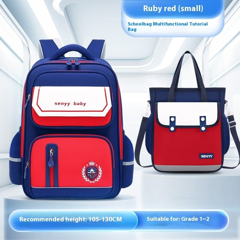 Kids’ Spine Protector School Backpack – Water - Repellent & Spacious - SMARTMARTNZ