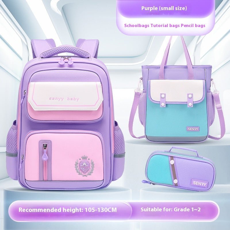 Kids’ Spine Protector School Backpack – Water - Repellent & Spacious - SMARTMARTNZ