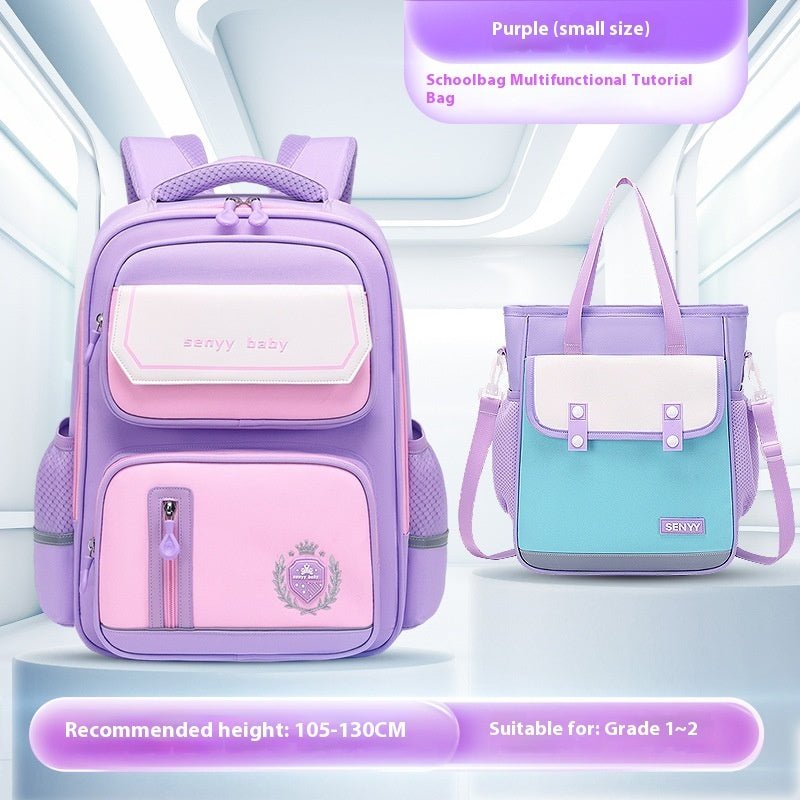 Kids’ Spine Protector School Backpack – Water - Repellent & Spacious - SMARTMARTNZ