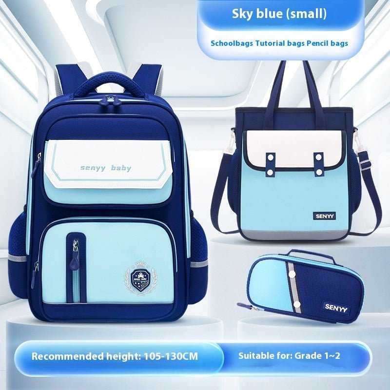 Kids’ Spine Protector School Backpack – Water - Repellent & Spacious - SMARTMARTNZ