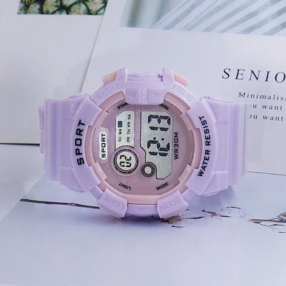 Kids’ Waterproof Digital Watch – Luminous Alarm Clock Watch for Boys & Girls - SMARTMARTNZ