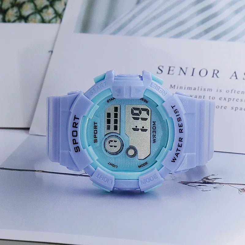 Kids’ Waterproof Digital Watch – Luminous Alarm Clock Watch for Boys & Girls - SMARTMARTNZ