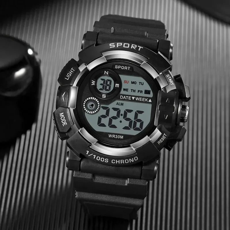 Kids’ Waterproof Digital Watch – Luminous Alarm Clock Watch for Boys & Girls - SMARTMARTNZ