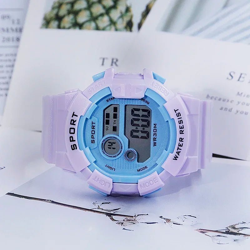 Kids’ Waterproof Digital Watch – Luminous Alarm Clock Watch for Boys & Girls - SMARTMARTNZ