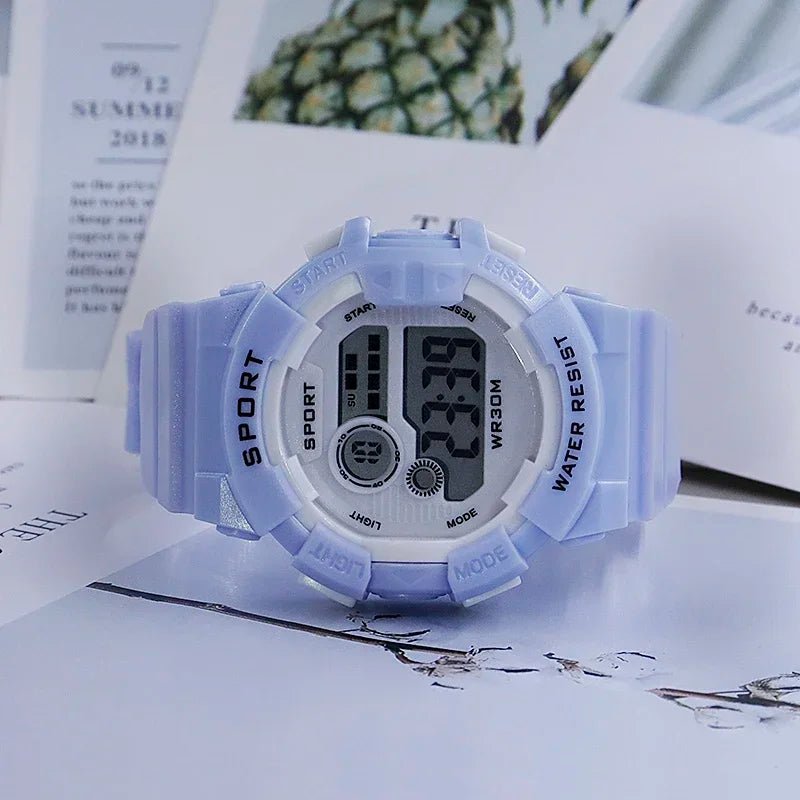 Kids’ Waterproof Digital Watch – Luminous Alarm Clock Watch for Boys & Girls - SMARTMARTNZ