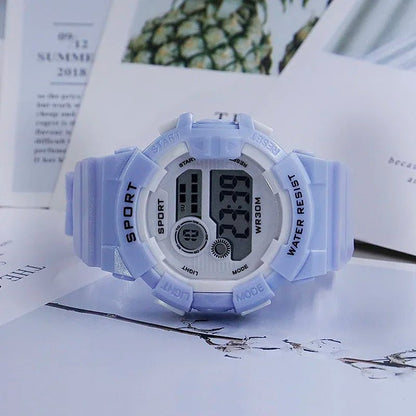 Kids’ Waterproof Digital Watch – Luminous Alarm Clock Watch for Boys & Girls - SMARTMARTNZ