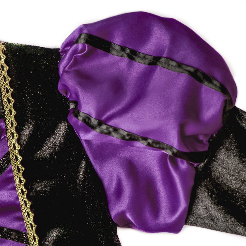 Kids’ Witch Costume with Skirt – Halloween Special Spooky • Sparkly • Perfect for Trick - or - Treat Magic - SMARTMARTNZ