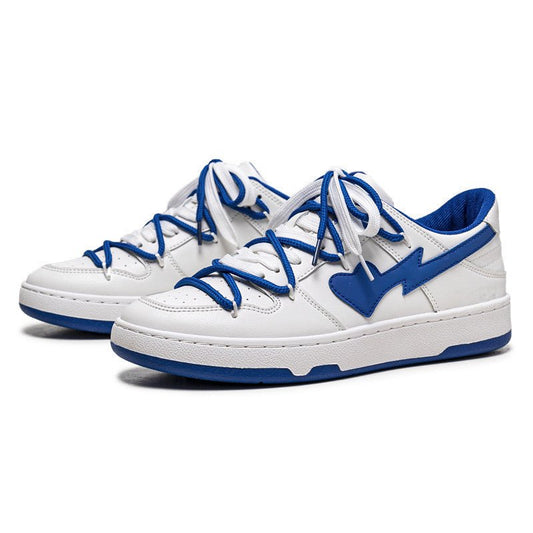 Korean - Inspired Klein Blue Sneakers – Niche Street Style for Men - SMARTMARTNZ
