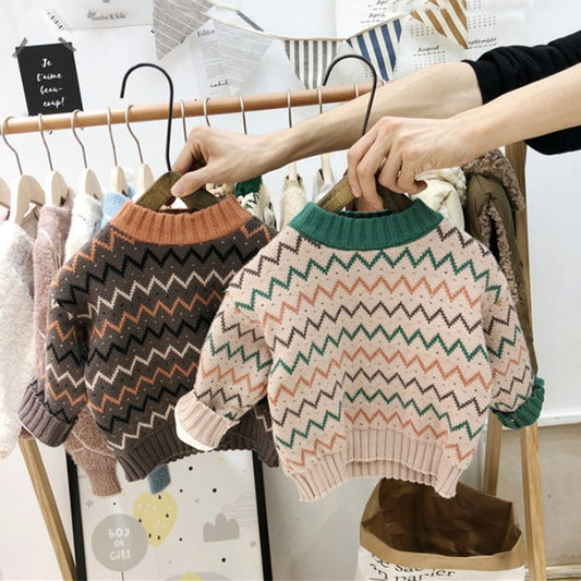 Korean Version Of Childrens Clothing Mens And Womens Baby Sweater - SMARTMARTNZ