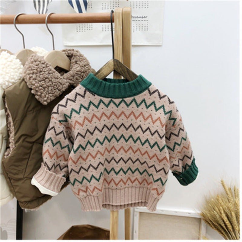 Korean Version Of Childrens Clothing Mens And Womens Baby Sweater - SMARTMARTNZ