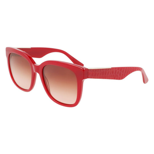 Lacoste Red Acetate Sunglasses - SMARTMARTNZ