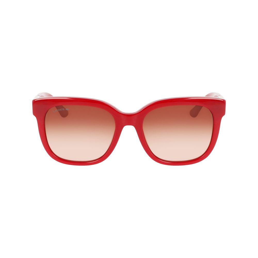 Lacoste Red Acetate Sunglasses - SMARTMARTNZ