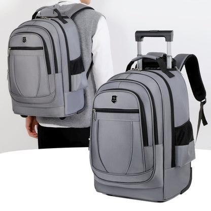 Large Capacity Drawbar Oxford Cloth Backpack - SMARTMARTNZ